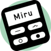 Calculator green